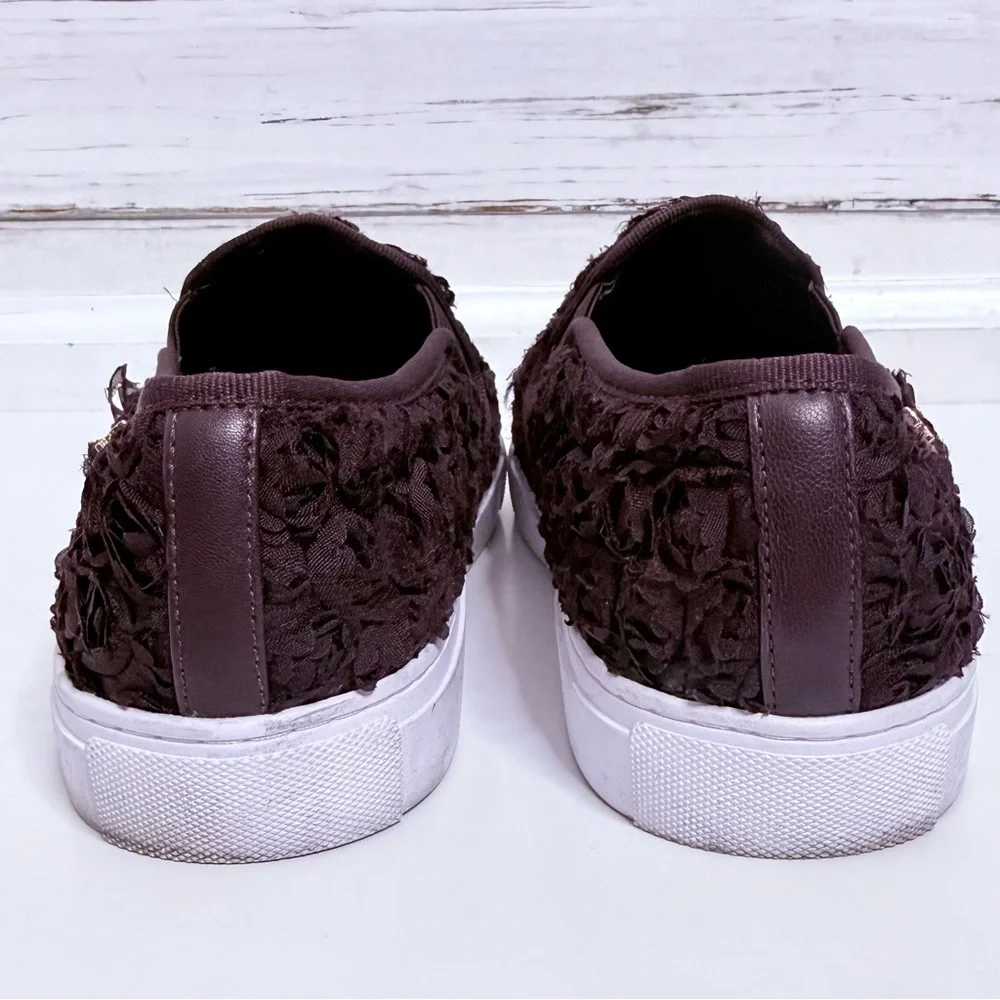 Tory Burch Textured Slip-On Sneakers